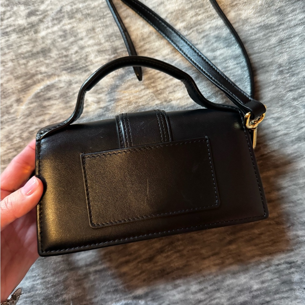 Jacquemus The Bambino Black Leather Women's Bag Crossbody - Picture 2 of 15